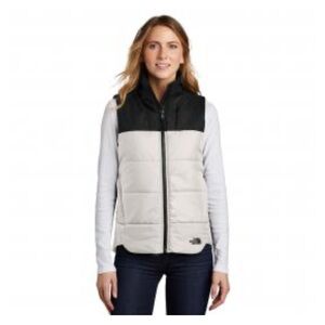 •THE NORTH FACE• Flawed Women’s Everyday Insulated Vest Black Vintage White